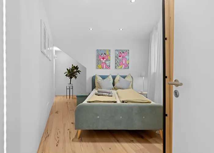 公寓 Innenstadt- Parken- Naehe Rathaus